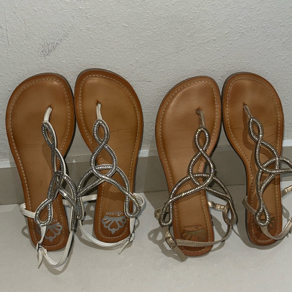 Fergie flat sandals Bundle